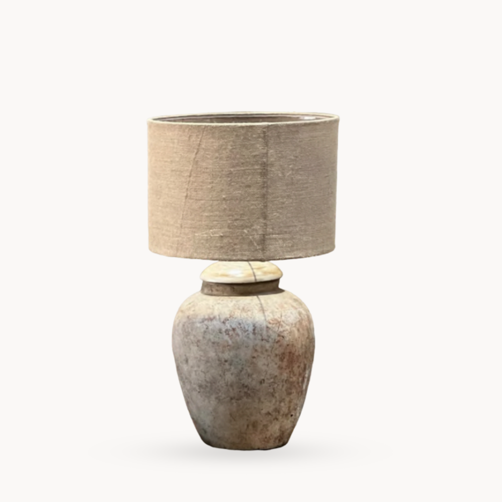 VASENLAMPE CREME